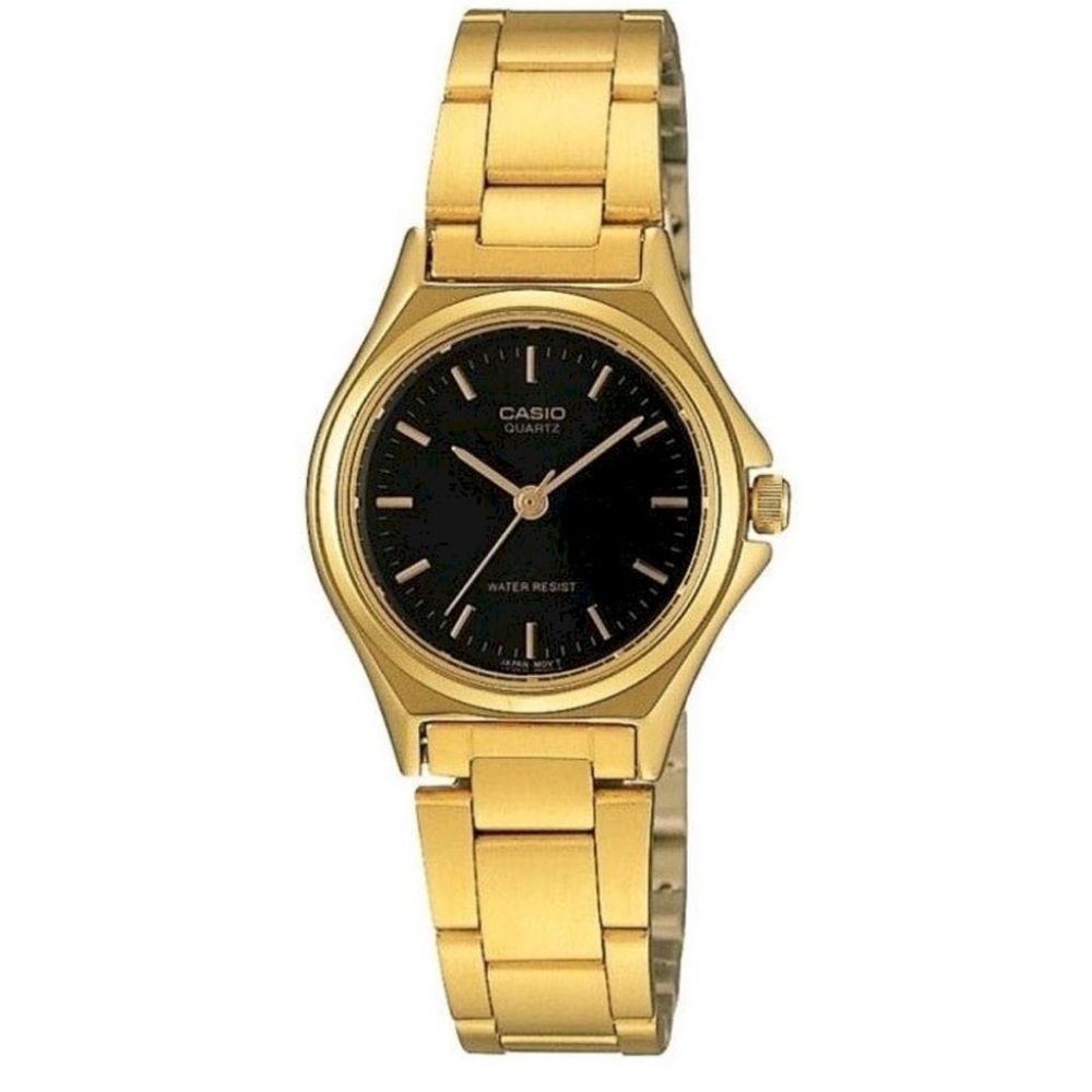 Classic Casio Black Black Face Watch